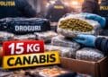 Captură majoră de droguri! Încă 15 kilograme de canabis, descoperite în colete trimise din Spania!
