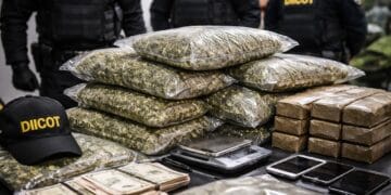 Captură majoră de droguri! Peste 2,7 kilograme de canabis aduse din Spania, traficant reținut de DIICOT!