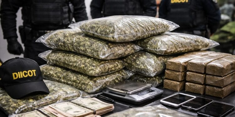 Captură majoră de droguri! Peste 2,7 kilograme de canabis aduse din Spania, traficant reținut de DIICOT!