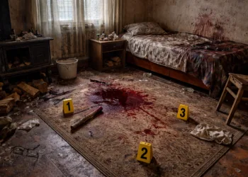 Crimă de o cruzime extremă! Bărbat arestat pentru omor calificat și profanare de cadavre, după ce și-a ucis mama!