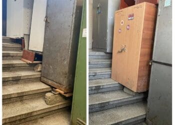 „Bombă cu ceas” la Brigada Rutieră! Fișete sprijinite cu bolovani pe holuri, avertisment dur al sindicaliștilor!