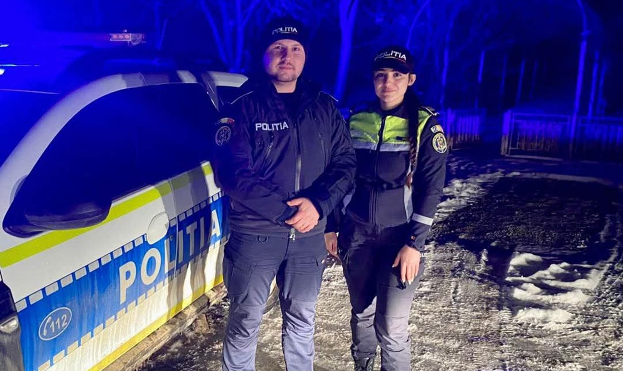 Cei doi politisti care au salvat viața bătrânului din Ragu