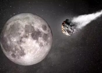 Impact cosmic! Un asteroid ar putea lovi Luna, spun specialiștii