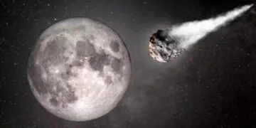Impact cosmic! Un asteroid ar putea lovi Luna, spun specialiștii