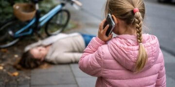 Eroină la doar 5 ani! O fetiță și-a salvat mama din stop cardiac, sunând singură la urgențe