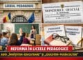 Reformă majoră în liceele pedagogice! Dispar specializările „învățător-educatoare” și „educator-puericultor” din admiterea 2026