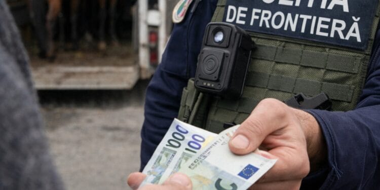Mită! Șofer prins în flagrant după ce a oferit 120 de euro unui polițist!