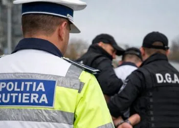 Polițist rutier prins în flagrant în timp ce lua mită de la un șofer. Ofițerul a fost reținut!