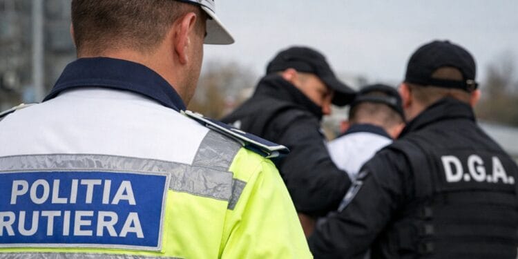 Polițist rutier prins în flagrant în timp ce lua mită de la un șofer. Ofițerul a fost reținut!