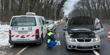 Razie „RELEU”! Peste 150 de amenzi în doar patru ore, permise și taloane reținute!