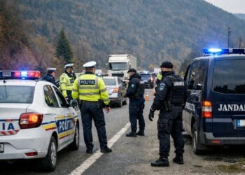 Acțiunea „Blocada”! Peste 3.200 de polițiști și jandarmi în teren, sute de permise reținute!