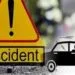 Adolescenți loviți pe refugiu! Mașină proiectată după un accident!