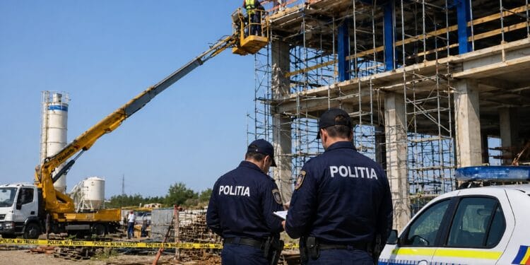 Moarte pe șantier! Bărbat căzut de pe nacelă, anchetă pentru ucidere din culpă și nerespectarea normelor de muncă