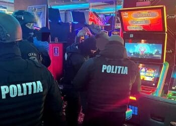 Jaf ca în filme la o sală de jocuri! Angajată amenințată cu cuțitul, hoțul a fugit cu 10.000 de lei