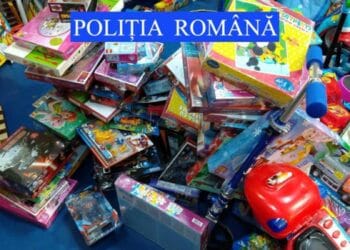 Descinderi pe linia contrafacerilor! Peste 62.000 de jucării „fake”, confiscate de polițiști