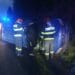 Microbuz răsturnat într-o curbă periculoasă! Cinci femei au ajuns la spital!