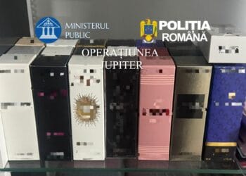 Magazin clandestin! Zeci de produse suspecte de contrafacere, ridicate de polițiști în cadrul operațiunii „JUPITER”!