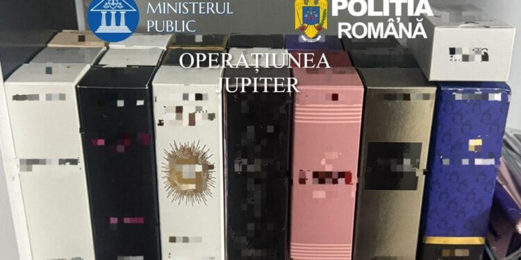 Magazin clandestin! Zeci de produse suspecte de contrafacere, ridicate de polițiști în cadrul operațiunii „JUPITER”!