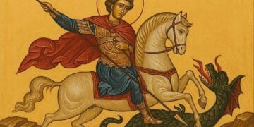 Moment istoric pentru credincioși: moaștele Sfântului Gheorghe ajung pentru prima dată în România