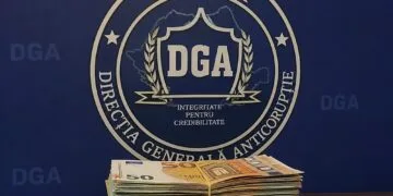 Polițist prins în flagrant! Bani pentru „influență” în dosar penal. Șpagă de 6.000 de euro, încasată în tranșe!