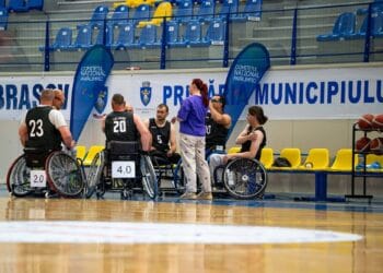ACS Temerarii Arad, pe podiumul național la baschet în scaun rulant. Arădenii au cucerit medalia de bronz după o victorie categorică