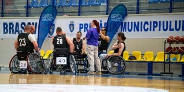 ACS Temerarii Arad, pe podiumul național la baschet în scaun rulant. Arădenii au cucerit medalia de bronz după o victorie categorică
