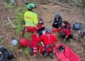 Intervenție dramatică în munți! Biciclist grav rănit, salvat cu elicopterul după un accident