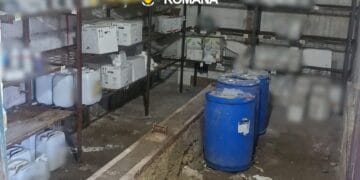 Mii de litri de pesticide expirate, descoperite de polițiști! Dosar penal și amenzi de zeci de mii de lei