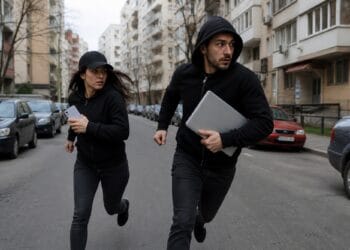 Percheziții după un furt! Telefon și laptop sustrase, bani transferați din contul victimei!