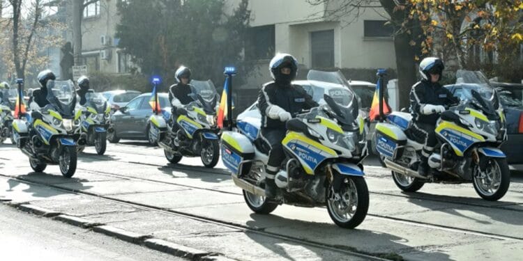 Motocicliștii au dat startul sezonului moto! Polițiștii au transmis mesaje pentru siguranța în trafic