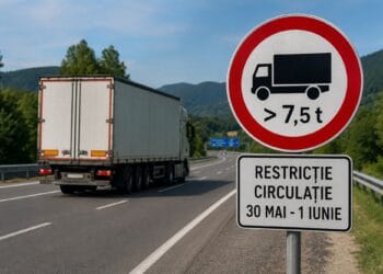 Atenție, șoferi! Restricții de circulație pentru camioanele de peste 7,5 tone în minivacanța de Rusalii