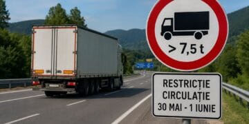 Atenție, șoferi! Restricții de circulație pentru camioanele de peste 7,5 tone în minivacanța de Rusalii