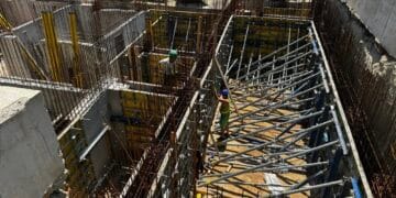Laboratorul de Radioterapie de la Spitalul Județean Pitești prinde contur. Lucrările au ajuns la aproximativ 70%