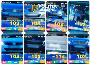 39 de permise reținute în doar câteva ore pe șosele! Șoferi prinși băuți, cu viteză excesivă și folosind telefonul la volan