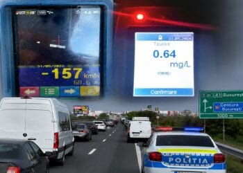 Șofer beat și cu viteză amețitoare! A fost prins circulând cu 157 km/h prin localitate