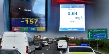 Șofer beat și cu viteză amețitoare! A fost prins circulând cu 157 km/h prin localitate