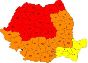 România, lovită de un nou val de caniculă extremă. ANM a emis Cod roșu cu temperaturi de până la 40 de grade!