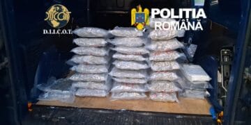 Captură uriașă de droguri! 30 de kilograme de canabis și cocaină, descoperite într-un autoturism cu podea falsă