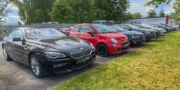 Fraudă de aproape 9 milioane de lei cu mașini second-hand. ANAF a descoperit sute de autoturisme vândute ilegal