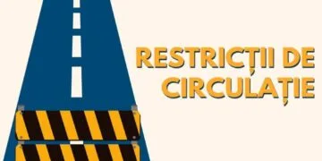 Trafic restricționat pentru lucrări la o trecere la nivel cu calea ferată. Șoferii sunt sfătuiți să folosească rute alternative