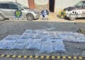 Captură de 38 de kilograme de canabis! Drogurile erau ascunse în plafonul unei autoutilitare