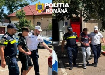 Urmărire ca în filme la Roșiori de Vede. Un tânăr fără permis a lovit o ambulanță și a fugit pe câmp