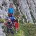 Patru turiști, salvați după șapte ore de pe un traseu periculos din Piatra Craiului