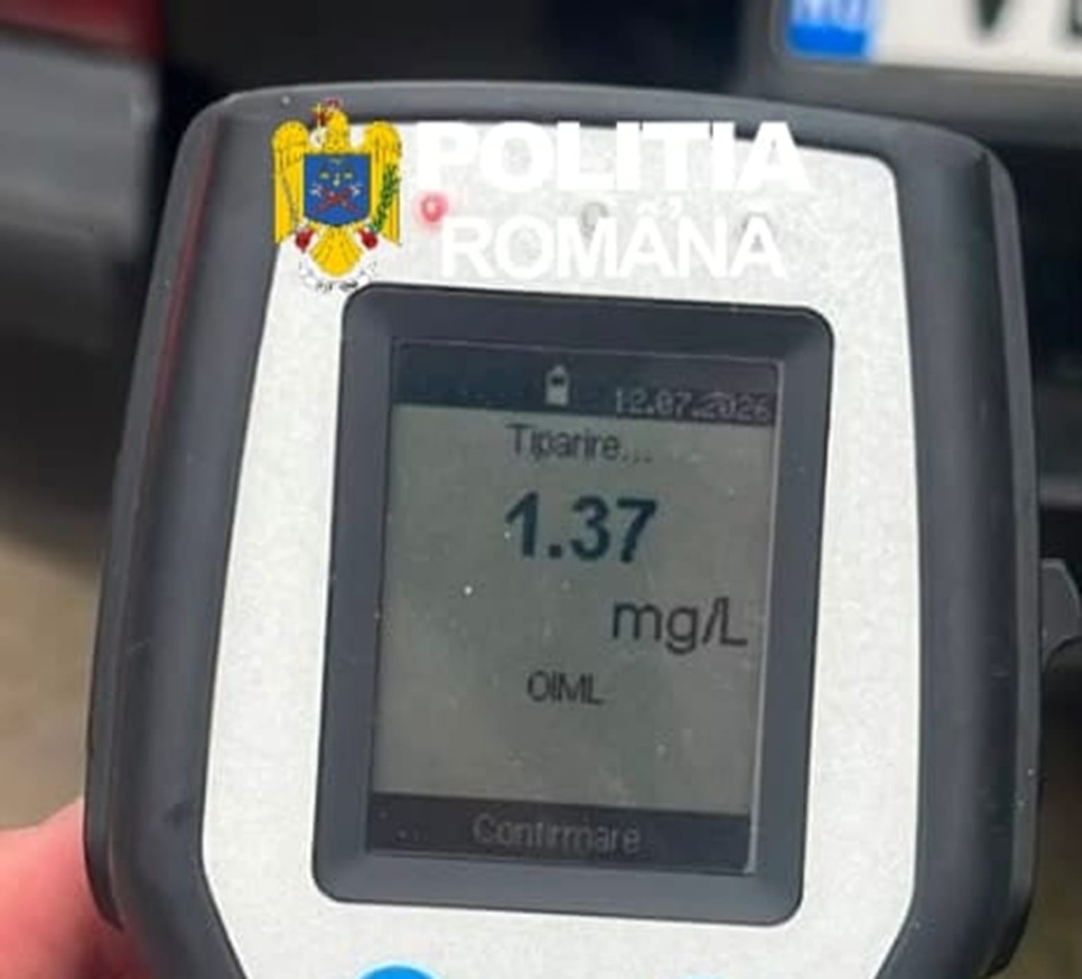 Razie de amploare. Aproape 500 de amenzi, 38 de permise reținute și șofer prins cu o alcoolemie uriașă