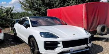 Mașină de aproape 800.000 de lei, căutată de autoritățile din Cehia, descoperită de polițiști!