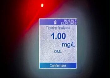 Patru șoferi prinși băuți la volan! Unul avea peste 1 mg/l alcool pur în aerul expirat