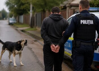 Bărbat reținut după ce un copil ar fi fost mușcat de un câine scăpat din curte