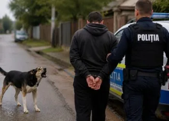 Bărbat reținut după ce un copil ar fi fost mușcat de un câine scăpat din curte
