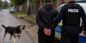 Bărbat reținut după ce un copil ar fi fost mușcat de un câine scăpat din curte
