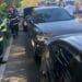 Carambol cu șase mașini. Patru persoane, între care doi copii, au ajuns la spital